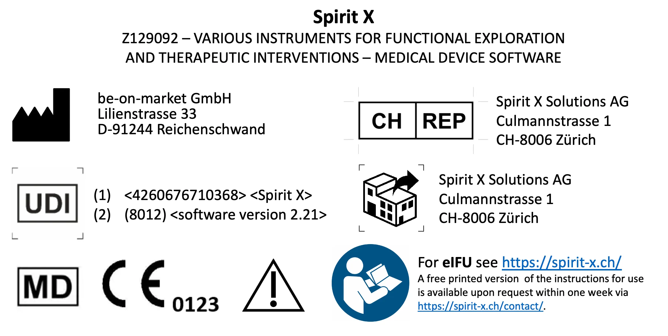 CE Certification Label - Medical Device Software